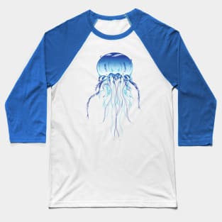 blue jellyfish 2 Baseball T-Shirt